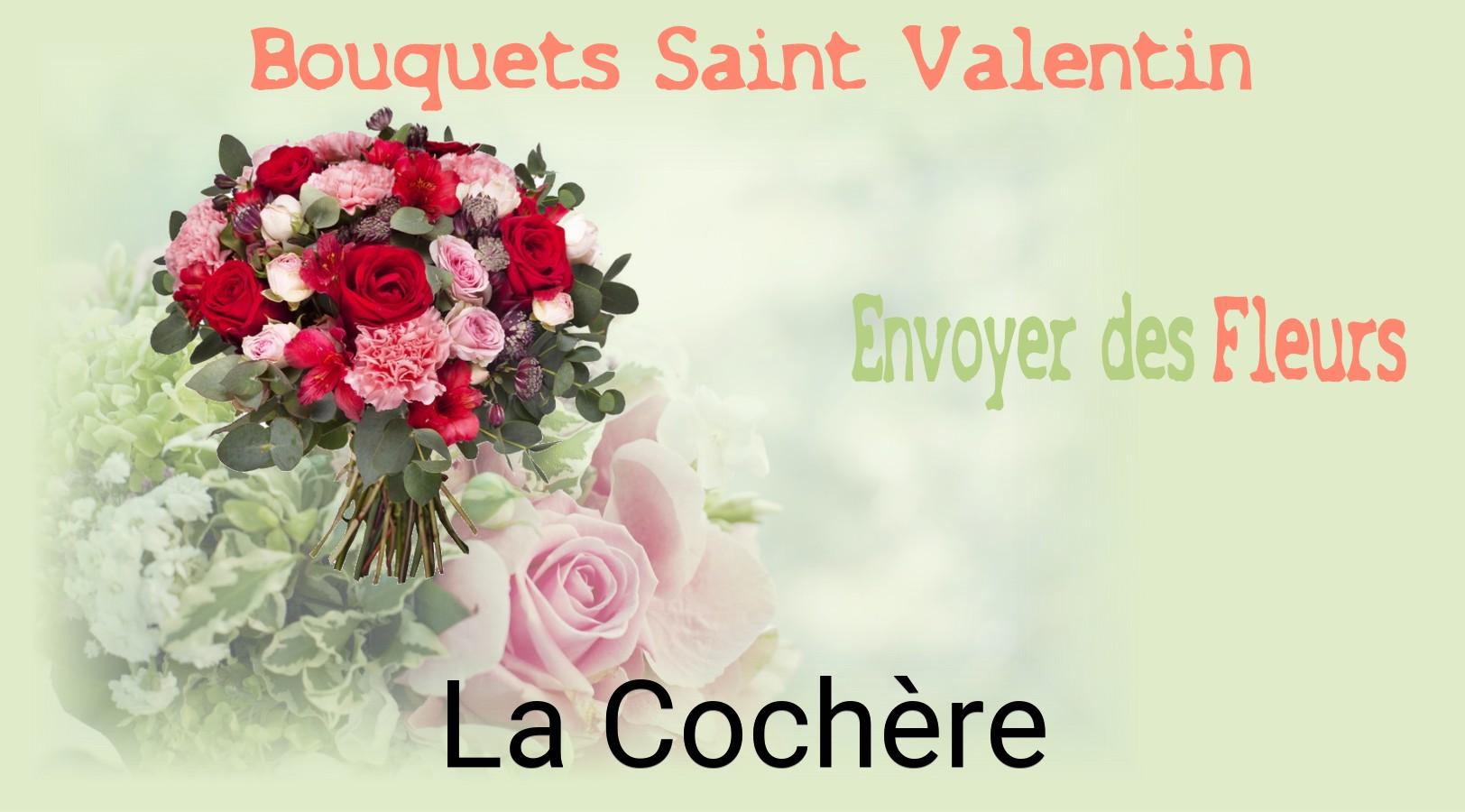 Roses de Saint-Valentin livrées à La Cochère